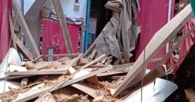 रायपुर कलेक्ट्रेट परिसर में हादसा: छत भरभराकर गिरी, अफरा-तफरी