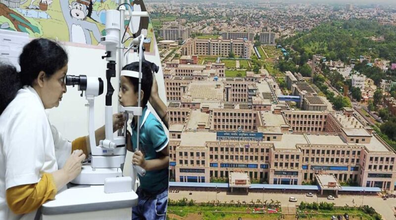 भोपाल: AIIMS कैंप में खुलासा, 8वीं से 12वीं कक्षा की 22% बालिकाएं आंखों की बीमारी से ग्रसित