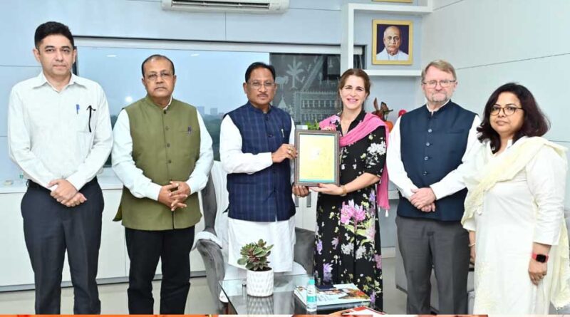 रायपुर : विकसित छत्तीसगढ़ के निर्माण में यूनिसेफ इंडिया देगा तकनीकी सहयोग