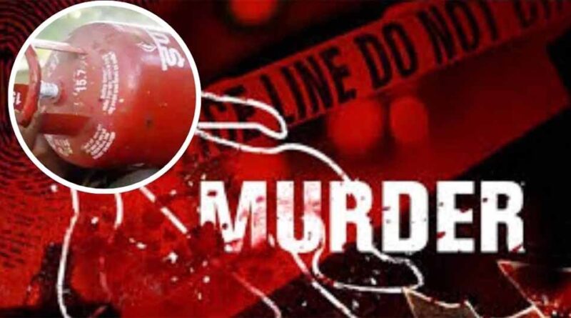 फास्ट फूड ठेले पर विवाद: नशेड़ी ने साथी का सिर सिलेंडर से कुचला, मौत