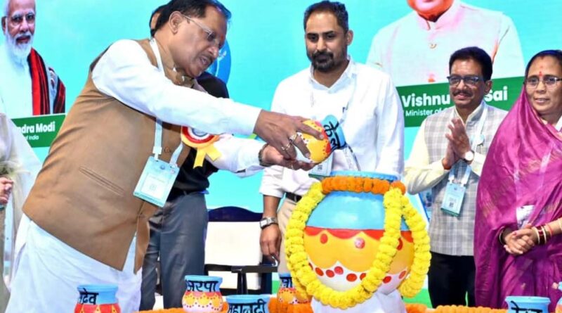 रायपुर : जनभागीदारी से जल संचयन कर सुरक्षित होगा हमारा भविष्य : मुख्यमंत्री  विष्णु देव साय