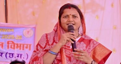 रायपुर : मंत्री श्रीमती लक्ष्मी राजवाड़े ने बैजनाथपुर जलाशय जीर्णोद्धार कार्य का किया भूमिपूजन