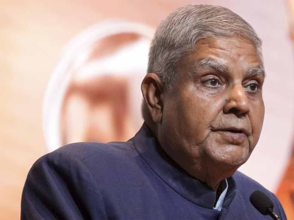 इस्तीफे के बाद पहली सार्वजनिक मौजूदगी: RSS कार्यक्रम में दिखेंगे जगदीप धनखड़