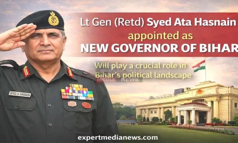 कौन हैं सैयद अता हसनैन? 40 साल सेना में, कश्मीर में ‘हार्ट्स डॉक्ट्रिन’ लागू करने वाले अब बिहार के राज्यपाल
